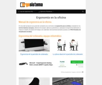 Ergosistema.com(ergosistema) Screenshot