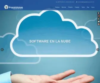 Ergosistemas.com.mx(Análisis de datos) Screenshot
