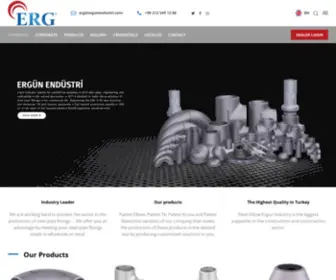 Ergunendustri.com(Ergün Endüstri) Screenshot