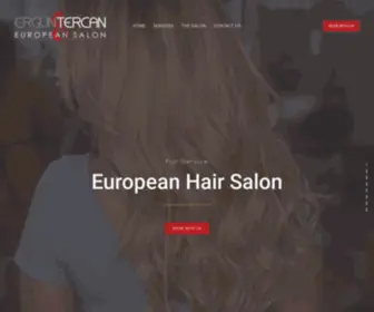Erguntercansalon.com(Ergun Tercan) Screenshot