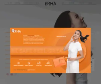Erha.co.id(Home Page) Screenshot