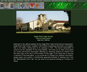 Erhsalum.com(Eagle Rock Alumni Association) Screenshot