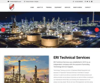 Eri-TS.com(ERI Technical Services) Screenshot