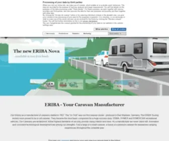 Eriba-UK.com(All about ERIBA caravans) Screenshot