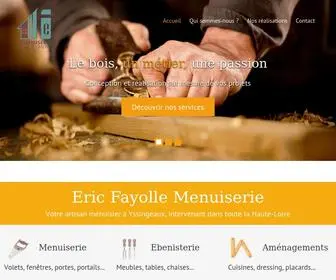 Eric-Fayolle-Menuiserie.fr(Eric Fayolle Menuiserie) Screenshot