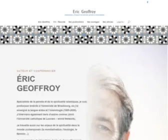 Eric-Geoffroy.net(Eric Geoffroy) Screenshot