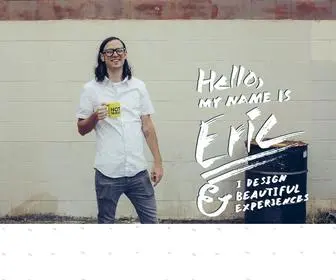 Eric-Michael.com(UX Designer) Screenshot