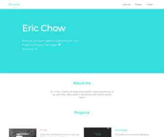 Eric.co.nz(Eric Chow) Screenshot