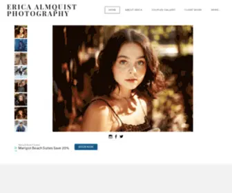 Ericaalmquistphotography.com(ERICA ALMQUIST PHOTOGRAPHY) Screenshot