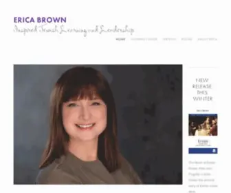 Ericabrown.com(Erica Brown) Screenshot