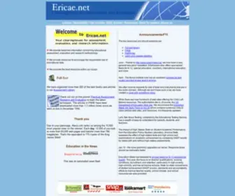 Ericae.net(Online Education Recource) Screenshot