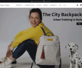 Ericaharel.com(ERICA HAREL CITY BACKPACKS) Screenshot