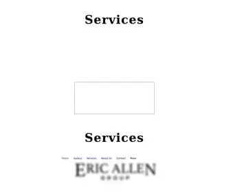 Ericallengroup.com(Eric Allen Group) Screenshot