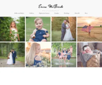 Ericamcbridephotography.com(Family Photography) Screenshot