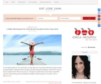 Ericamesirov.com(Eat) Screenshot