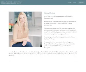 Ericapezentehomes.com(Erica Pezente) Screenshot