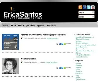 Ericasantos.com.ar(Erica Santos) Screenshot