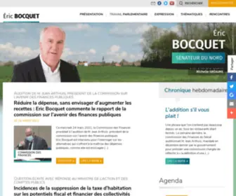 Ericbocquet.fr(Éric Bocquet) Screenshot