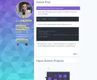 Ericclemmons.com(Ericclemmons) Screenshot