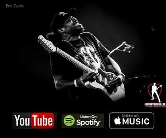 EricGalesband.com(Eric Gales) Screenshot