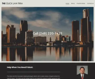 EricGlicklaw.com(The Glick Law Firm) Screenshot