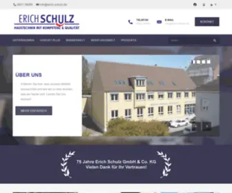 Erich-Schulz.de(Ihr Sanitärinstallateur aus Augsburg) Screenshot