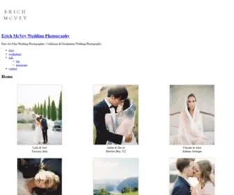 ErichmcVey.com(Erich McVey Wedding Photography) Screenshot