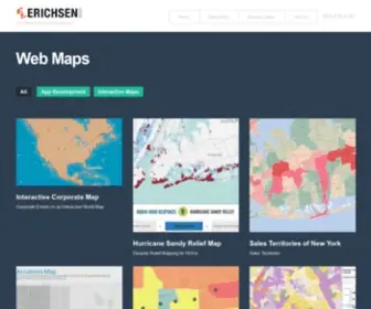 Erichsen-Group.com(Web Maps) Screenshot