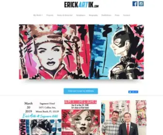 Erickartik.com(Erick Artik) Screenshot