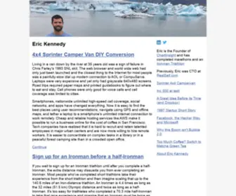 Erickennedy.org(Eric Kennedy) Screenshot
