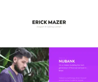 Erickmazer.com(Erick Mazer) Screenshot