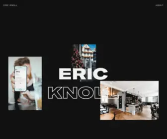 Ericknoll.com(Eric Knoll UI/UX Designer & Fotograf aus St.Gallen) Screenshot