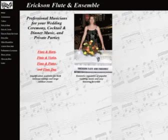 Ericksonflute.com(Ericksonflute) Screenshot