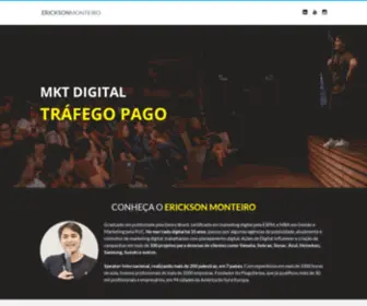 Ericksonmonteiro.com(Tráfego Pago) Screenshot