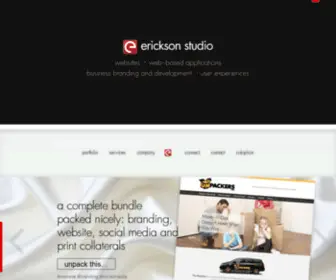 Ericksonstudio.com(Websites) Screenshot