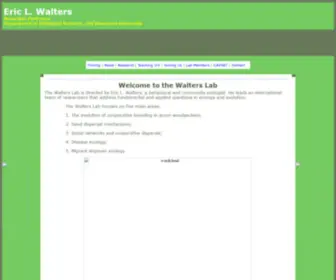 Ericlwalters.org(Eric L) Screenshot