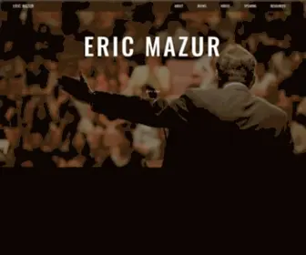 Ericmazur.com(›) Screenshot