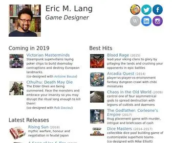 Ericmlang.com(Eric M) Screenshot