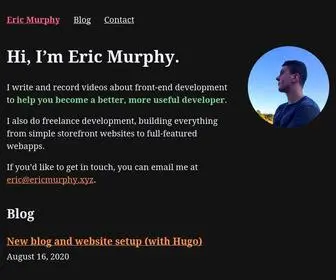 Ericmurphy.xyz(Eric Murphy) Screenshot