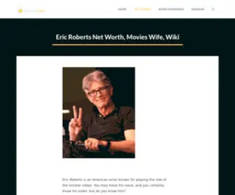 Ericrobertsactor.com(HOME) Screenshot