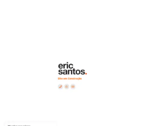 Ericsantos.com.br(Eric Santos) Screenshot