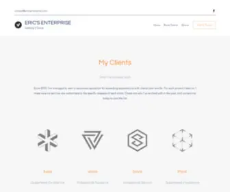 Ericsenterprise.com(ERIC'S ENTERPRISE) Screenshot