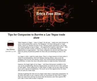 Ericsfreesite.com(Eric's Free Site) Screenshot
