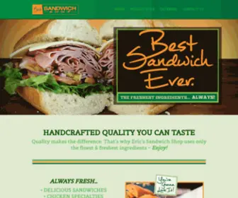 Ericssandwichshop.com(Ericssandwichshop) Screenshot