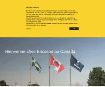 Ericsson.ca(Ericsson Canada) Screenshot