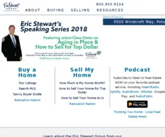 Ericstewartgroup.com(Get To Know Your Local Real Estate Experts) Screenshot