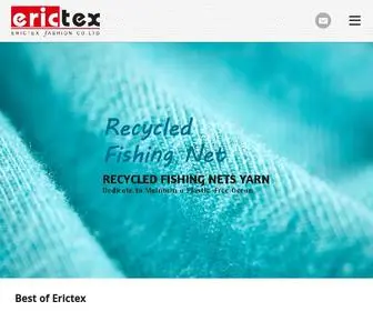 Erictex.com(Erictex Fashion Co) Screenshot