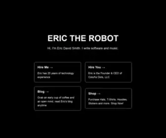 Erictherobot.com(Erictherobot) Screenshot