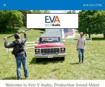 EricVaudio.com(Sound Mixer Recordist Ohio) Screenshot