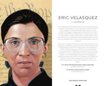 EricVelasquez.com(Eric Velasquez) Screenshot